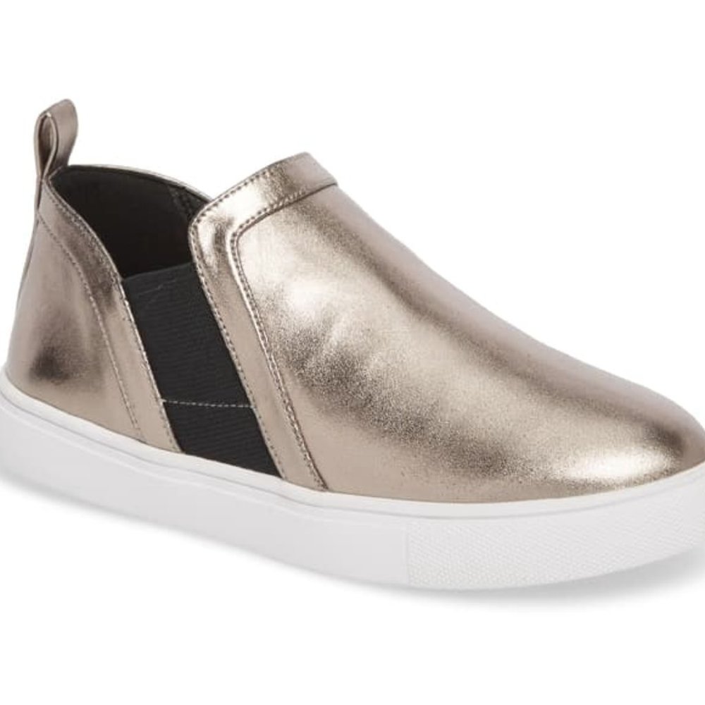 Girls Treasure & Bond Metallic Boot Sneaker